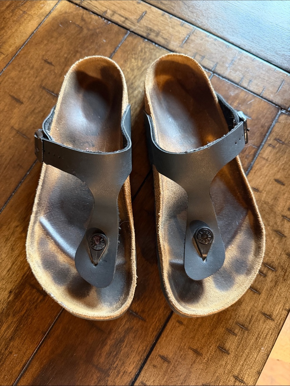 Birkenstock Gizeh Black Thong Sandals